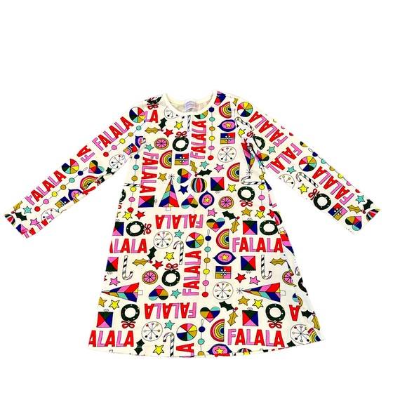 Hanna Andersson Christmas Holiday Dress Size 6/7 NWOT - Picture 2 of 2